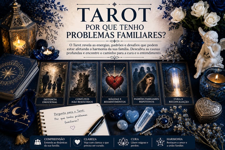Tarot Por que tenho problemas familiares consulta online