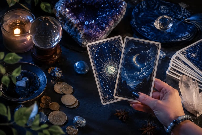 Leitura de Tarot Sim ou Não Dinheiro Online Grátis para orientação em decisões financeiras