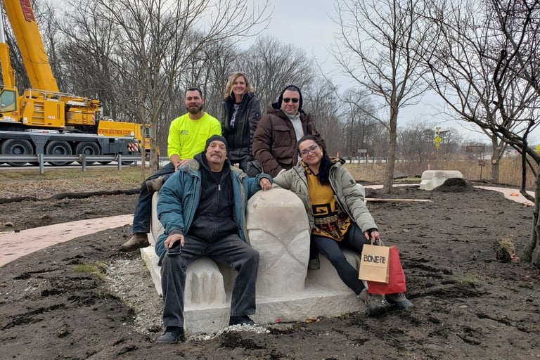 Foto grupal Staff Indiana Dunes, Roman Villareal y Frank Diaz