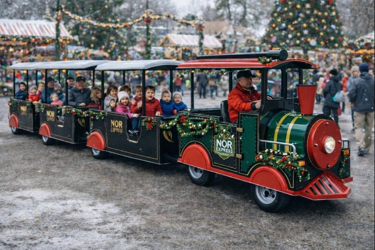 Polar express train ride