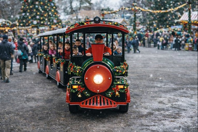 Winter Holiday train ride