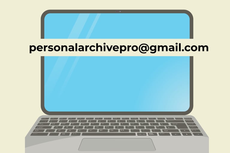 Contact personalarchivepro@gmail.com serving Cobb County