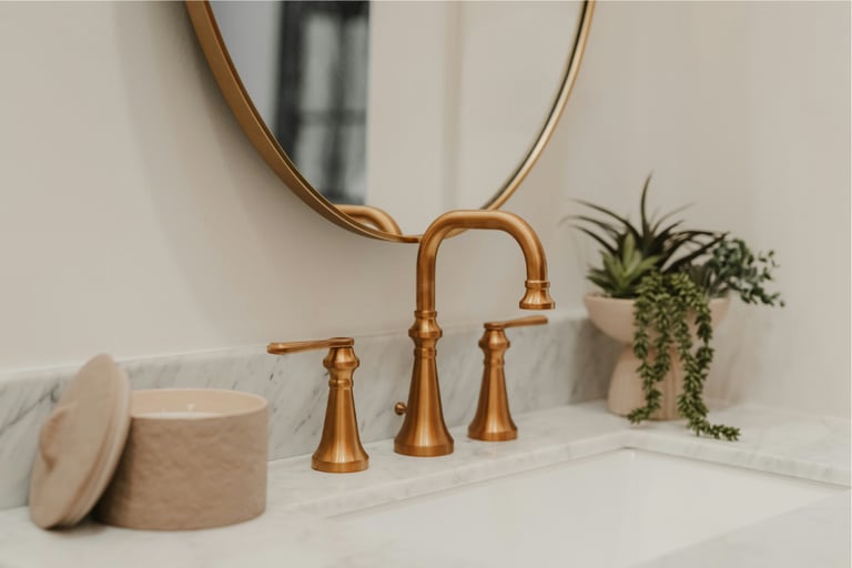 Stone, plaster and wood meeting in a French Mediterranean bathroom.