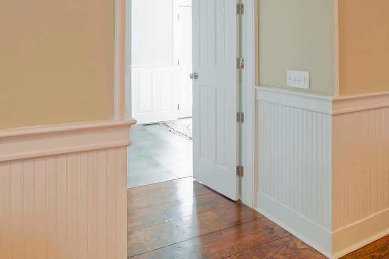 Deep doorway that slows you as you pass through