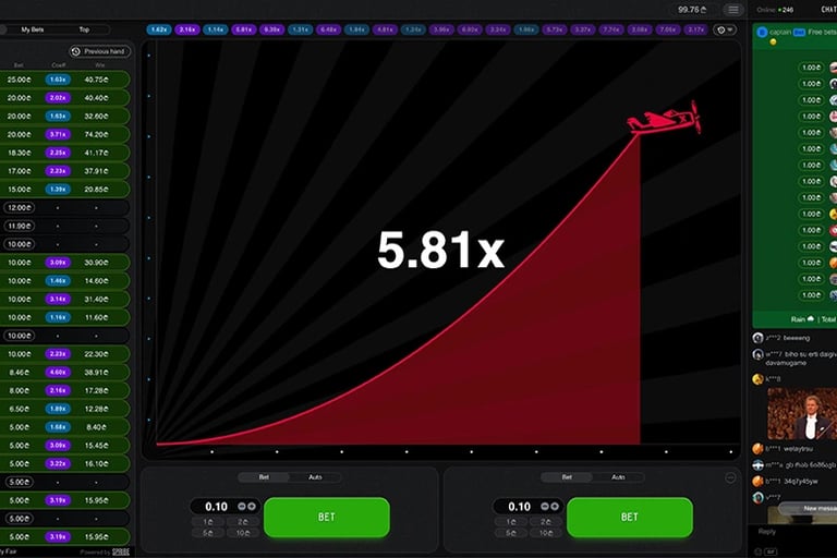 Aviator oyunu gedişatı: x5.81 əmsalı ilə böyük qazanç və sürətli çıxarış imkanı