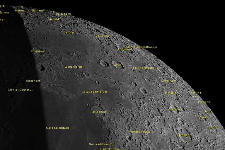 Nord della Luna