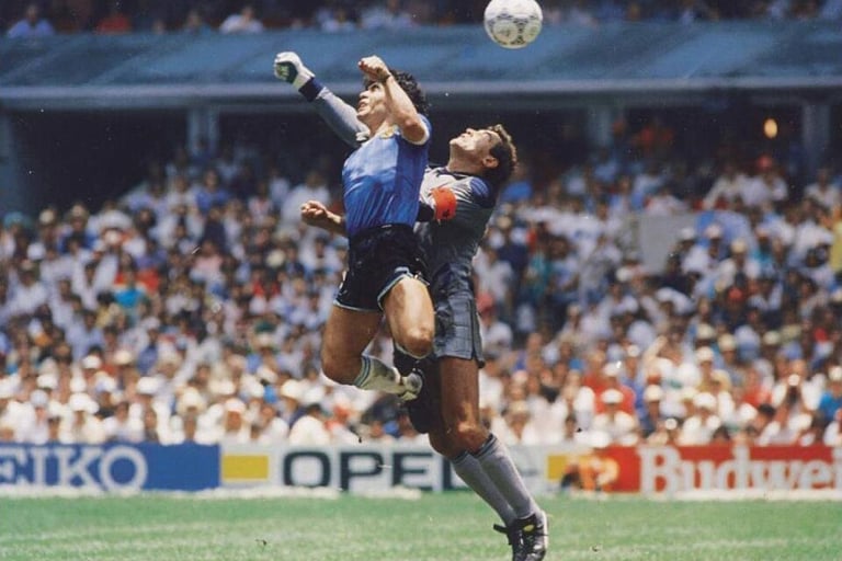 Diego Maradona Hand Gottes
