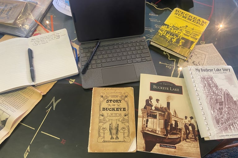 Stories are everywhere at the Buckeye Lake Historical Society Museum!
