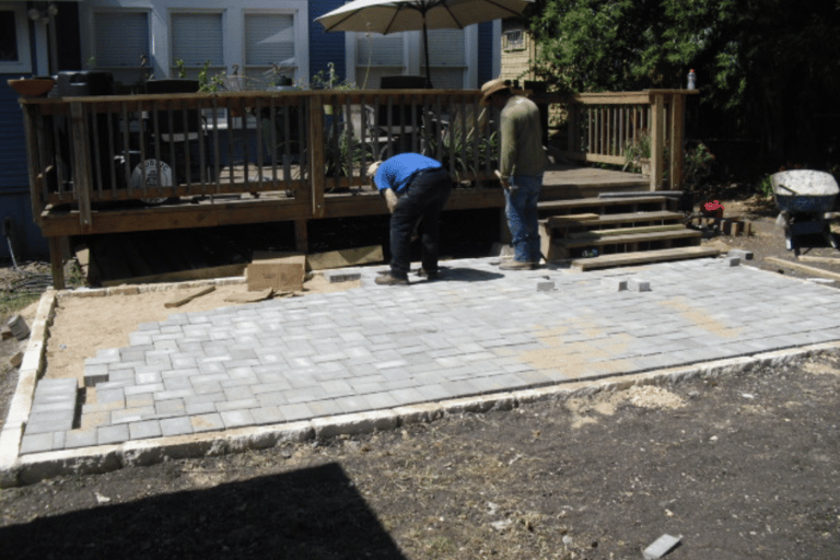 Paver Installation 