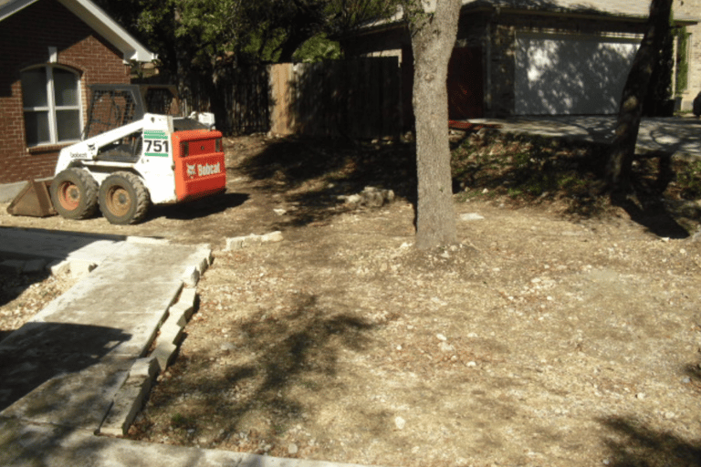 Paver Installation with Alamo City Landscape