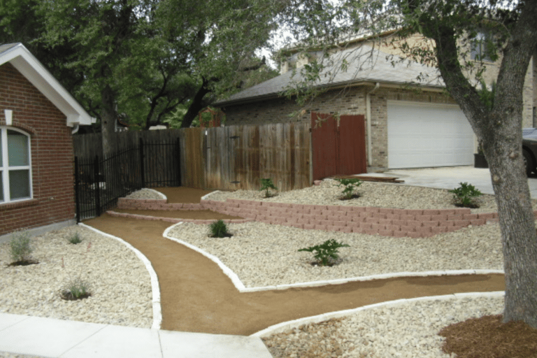 Landscape installation Alamo City landscape 