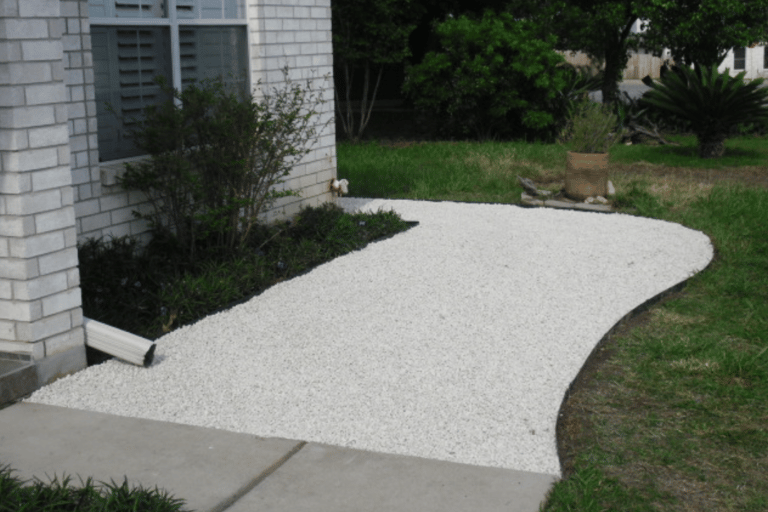 Limestone Gravel Walkways 