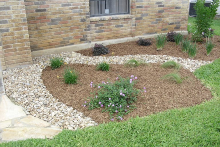 Garden bed installation 