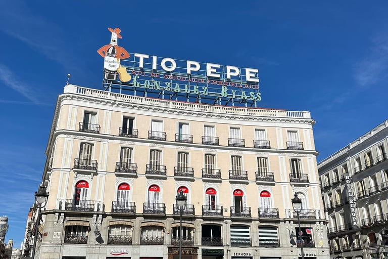 The Tio Pepe sign