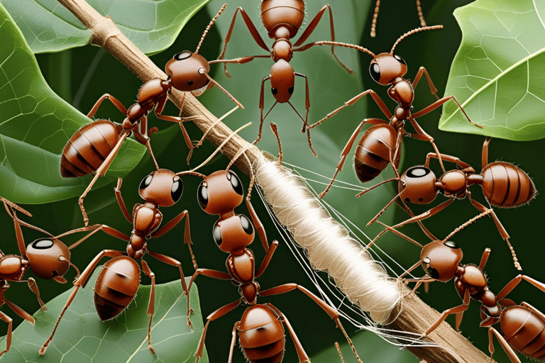 a group of ants - like ants - like ants with a sticker on it