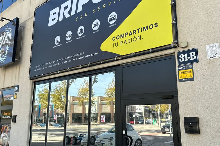 Reparación de abolladuras y tintado de lunas