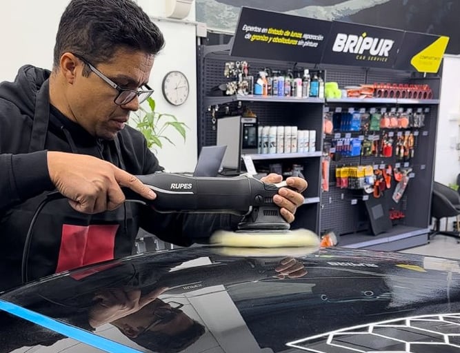 Pulido de coches en Madrid