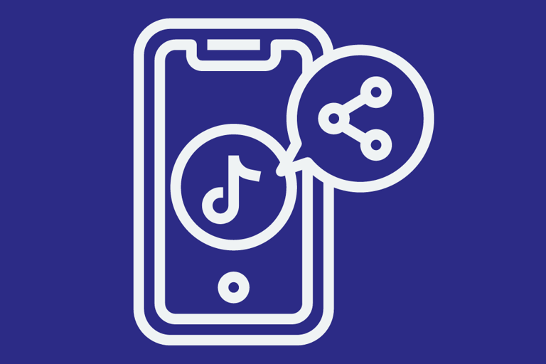 a phone with a music note and a music note