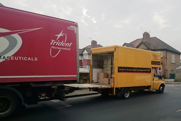 Man and van hired to move parcels locally in Dorchester