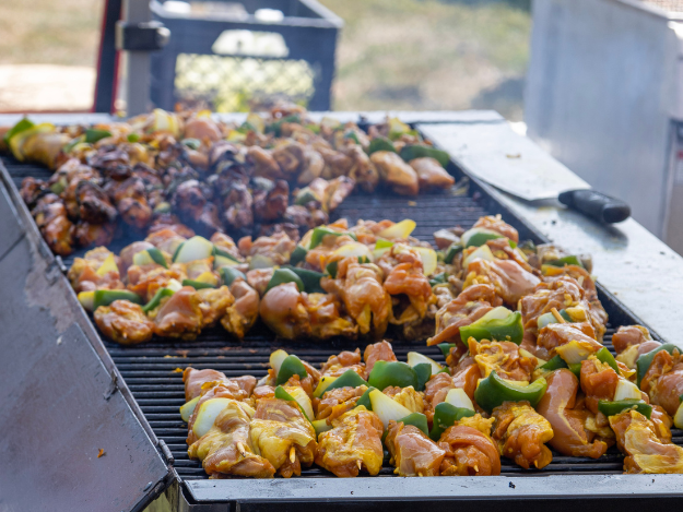 Puerto Rican pinchos are a beloved street food