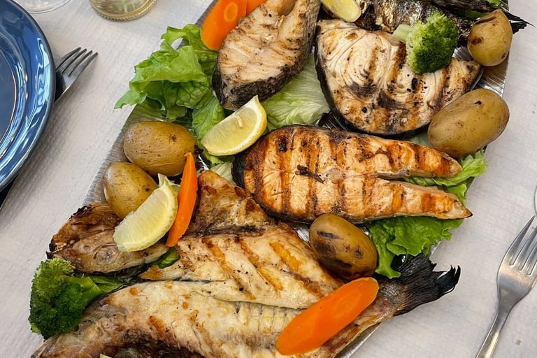 Bacalhau plat typique portugais