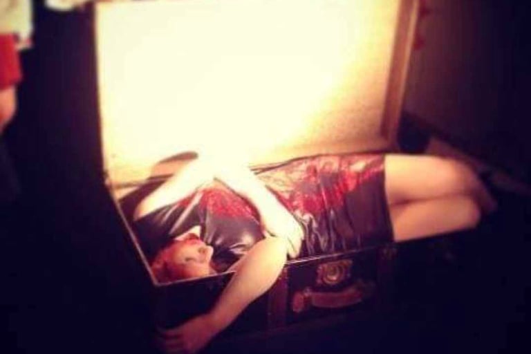 body in a box