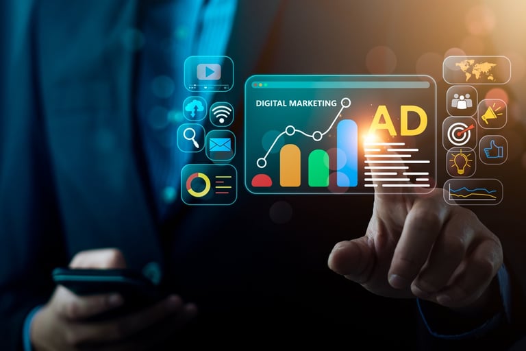 The image showcases revenue growth due to marketing strategy