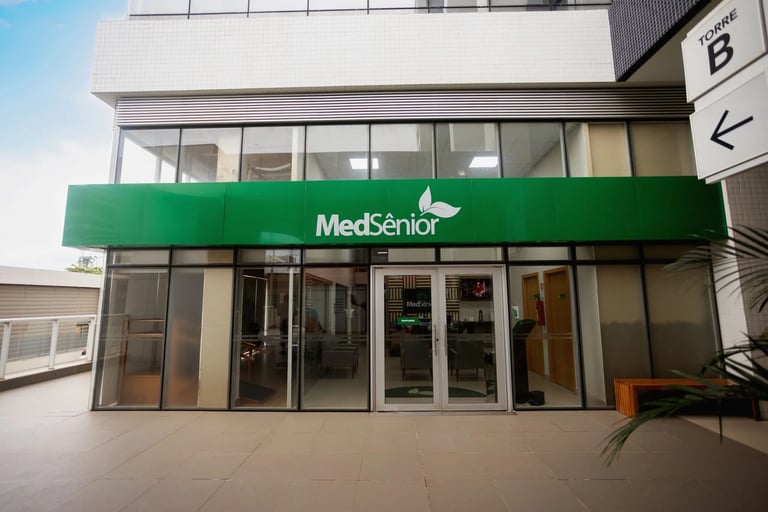 consultorios clinica medsenior brasilia distrito federal df taguatinga norte plano de saude