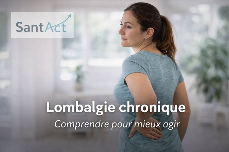 Une femme de Valence en Poitou souffre du dos, elle choisit la méthode McKenzie pour ce soigner