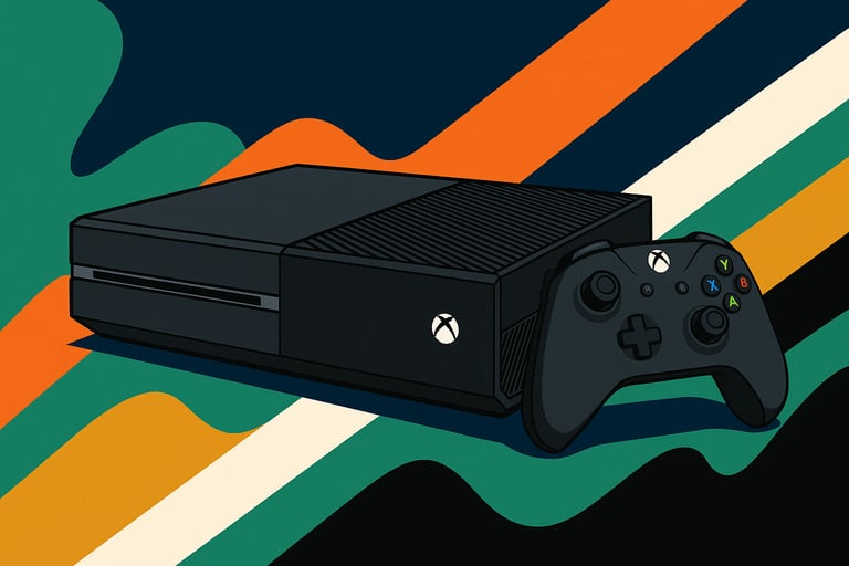 O Xbox que conectou games, mídia e serviços num só lugar.