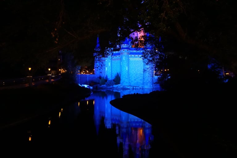Cinderella's Castle after dark, Disney's Magic Kingdom