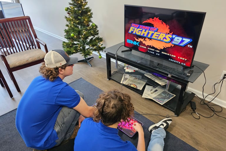 Evo Repairs Lobby TV