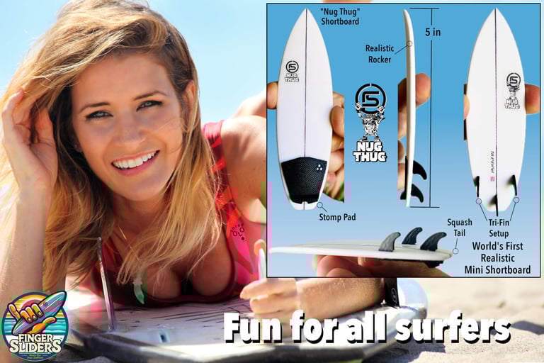Finger Surfboards made in USA