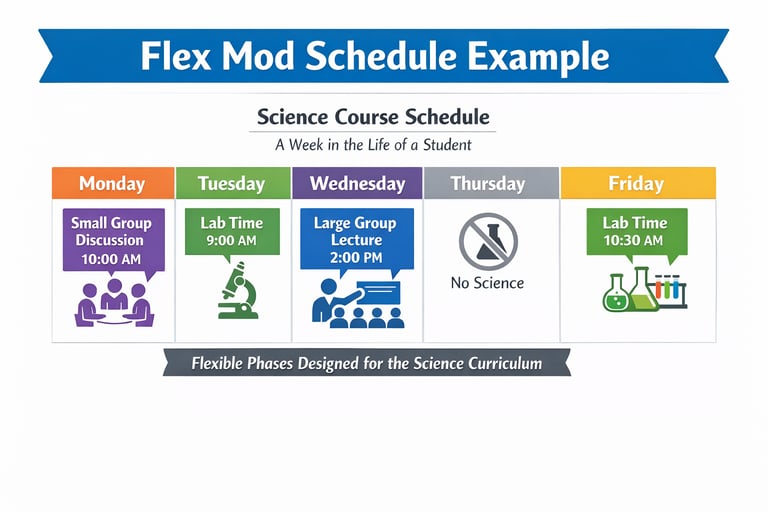 flex mod schedule example