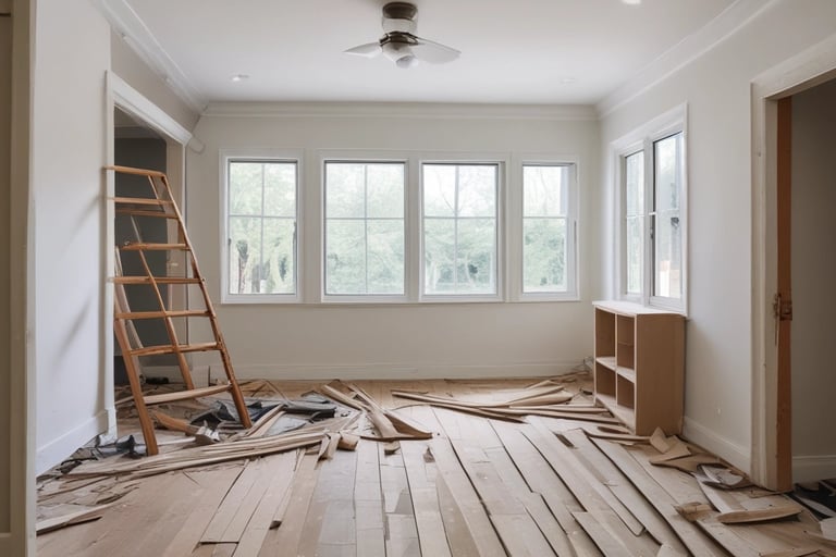 Bright living room with modern inventory