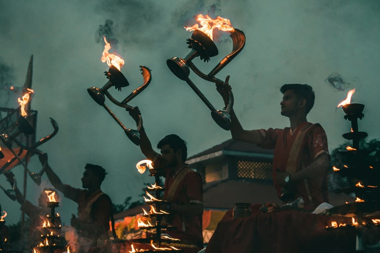 Morning Ganga Aarti