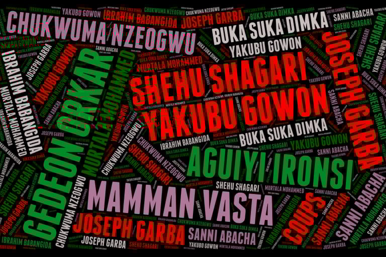 Nigeria military coups by Nwankama