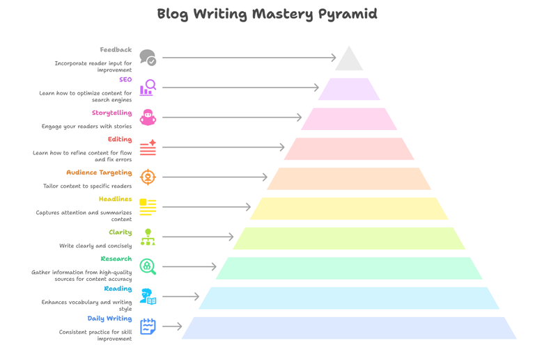 The 10-Step Blog Writing Skill Map