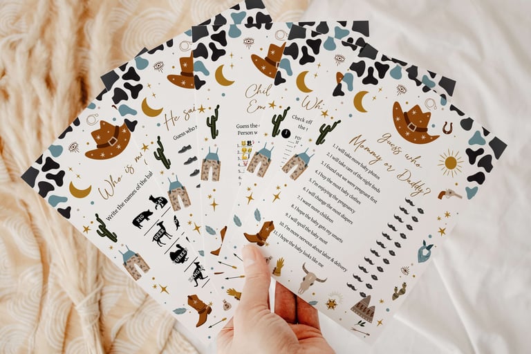 baby shower games