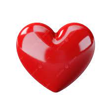 red heart shape