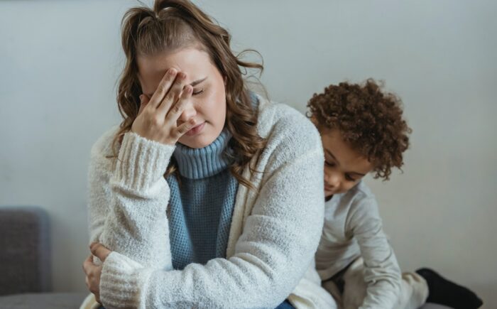 worried mom