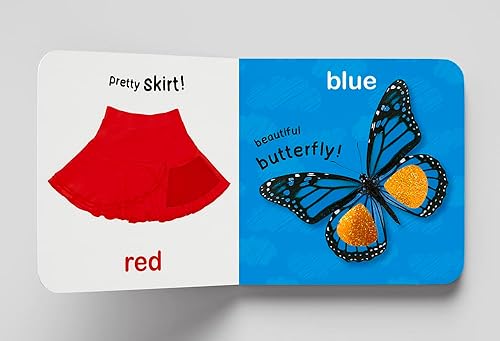 Textured baby book