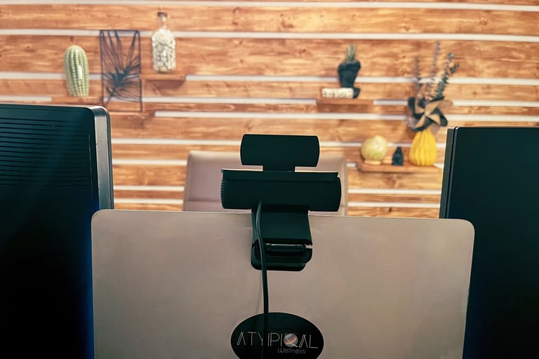 a photo of a virtual office