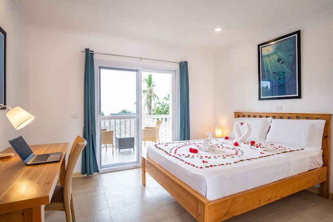 Seaview hotel room