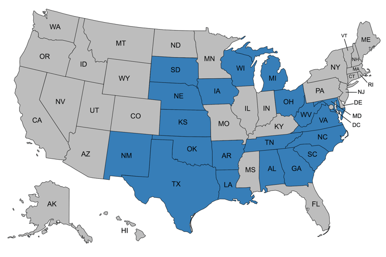 Insurance Coverage Map
