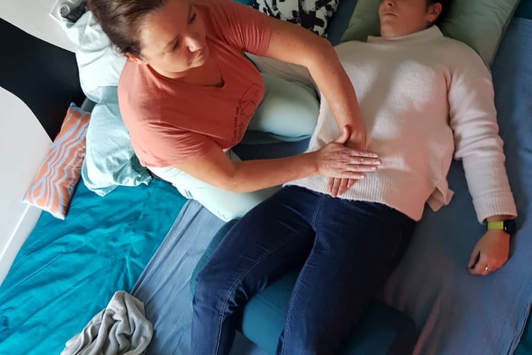 Shiatsu du ventre pour soulager les troubles digestifs