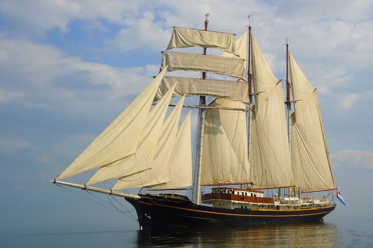 lara van grinsven gaat op de gulden leeuw op reis op masterskip