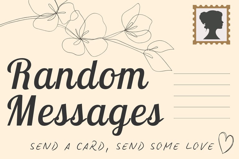 Random Messages Logo image