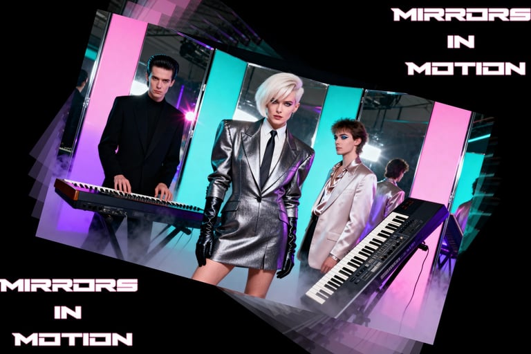 Mirrors in Motion - CinderCog Works Artist