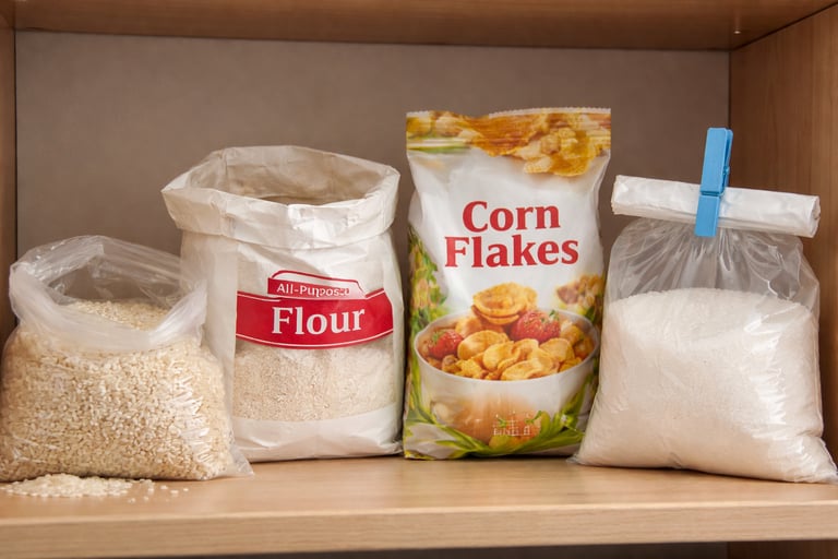 “errores al guardar alimentos en alacena que provocan plagas”